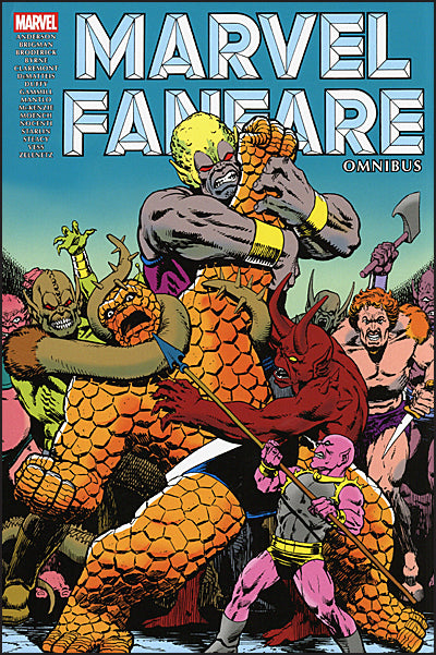 MARVEL FANFARE OMNIBUS Volume 2 Jim Starlin Cover