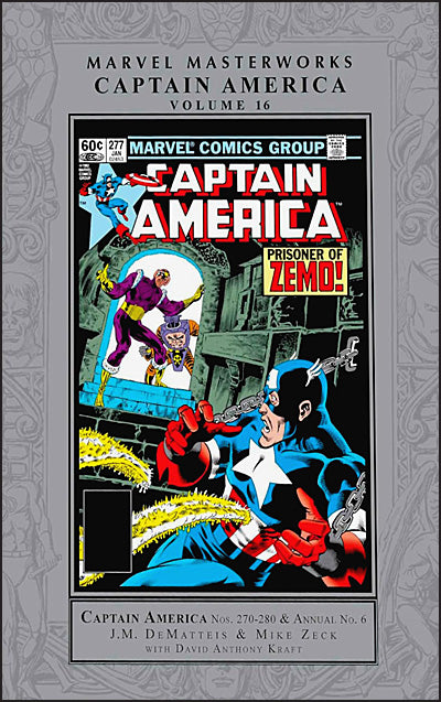 MARVEL MASTERWORKS CAPTAIN AMERICA Volume 16
