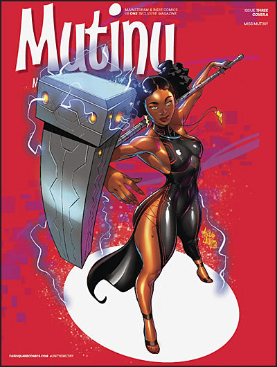MUTINY MAGAZINE #3 Marcus Williams Cover