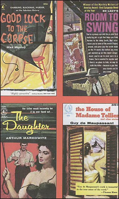 THE NAKED AND THE DEADLY Lawrence Block in Men's Adventure Magazines Hardcover