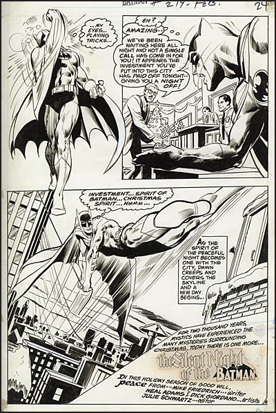 NEAL ADAMS' CLASSIC DC Artist's Edition Cover A Batman