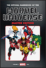 OFFICIAL HANDBOOK OF THE MARVEL UNIVERSE Master Edition Volume 2 Marvel M-Z