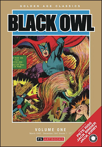 PRIZE COMICS BLACK OWL Volume 1 Hardcover