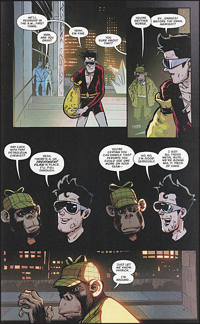 PLASTIC MAN NO MORE!