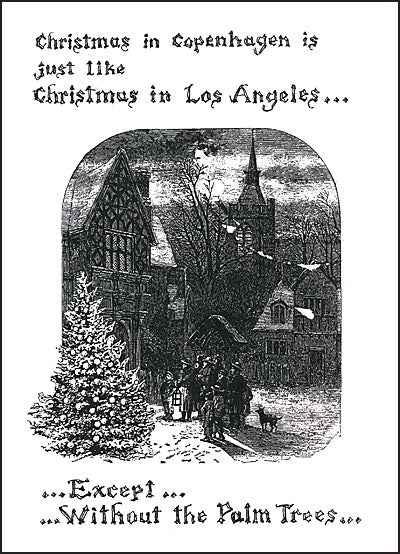 BOB FOSTER'S CHRISTMAS CARDS Signed W/Drawing