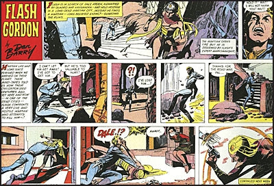 FLASH GORDON DAN BARRY SUNDAYS Volume 1 The Death Planet
