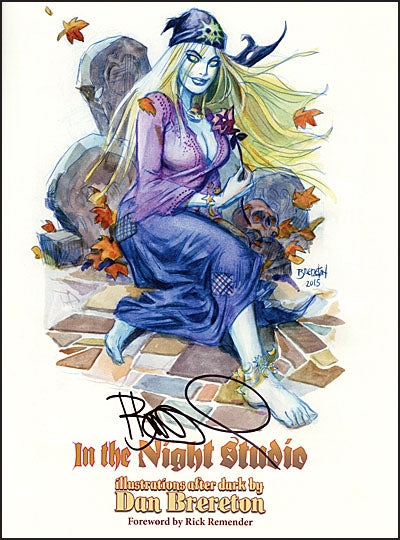 IN THE NIGHT STUDIO Illustrations After Dark By Dan Brereton Signed