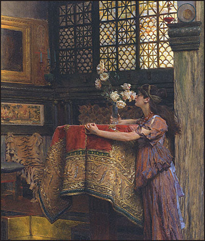 LAWRENCE ALMA-TADEMA At Home in Antiquity