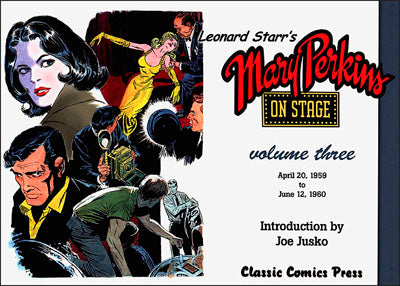 LEONARD STARR'S MARY PERKINS ON STAGE Volume 3 Signed