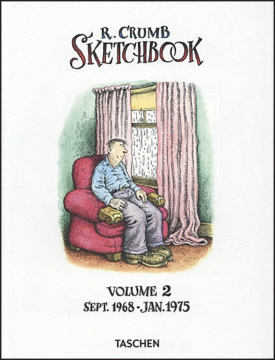R. CRUMB SKETCHBOOK Volume 2 1968-1975