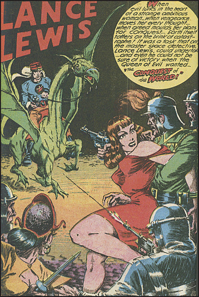 CLASSIC SCI-FI COMICS Volume 8 Lance Lewis Space Detective Hardcover