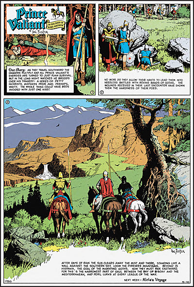 HAL FOSTER'S PRINCE VALIANT SKETCHBOOKS An Illustrated Memoir Volume 1 Signed