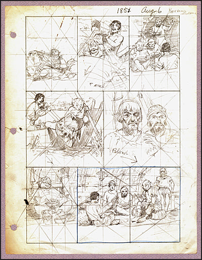 HAL FOSTER'S PRINCE VALIANT SKETCHBOOKS An Illustrated Memoir Volume 2 Signed
