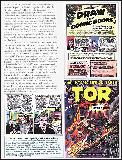 ROY THOMAS A Life in Four Colors 1940-1966