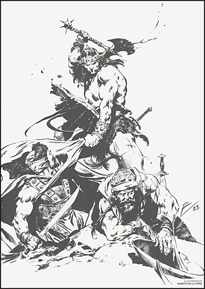 THE SAVAGE SWORD OF CONAN Volume 1 Joe Jusko Cover