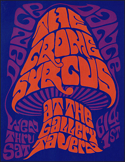 THE EXPANDED SPLIT FOUNTAIN Hieroglyphics Psychedelic Concert Posters from the Seattle Area 1966-1969 Signed