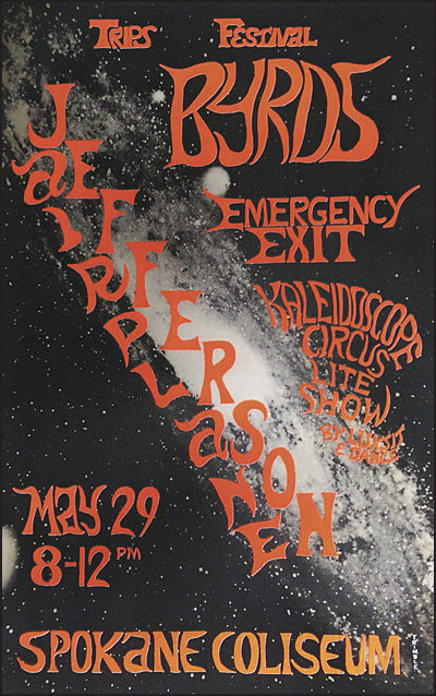 THE EXPANDED SPLIT FOUNTAIN Hieroglyphics Psychedelic Concert Posters from the Seattle Area 1966-1969 Signed