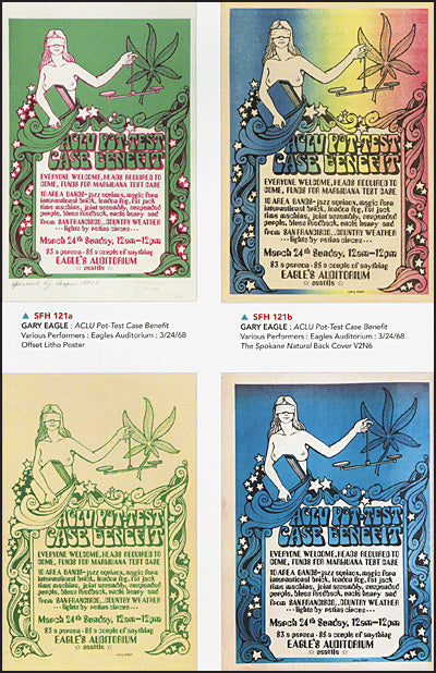THE EXPANDED SPLIT FOUNTAIN Hieroglyphics Psychedelic Concert Posters from the Seattle Area 1966-1969 Signed