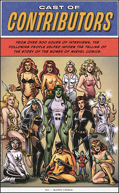 SUPER VISIBLE The Story of the Women of Marvel Comics