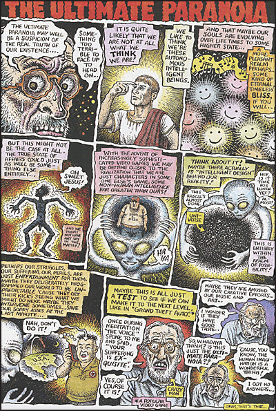 TALES OF PARANOIA R. Crumb