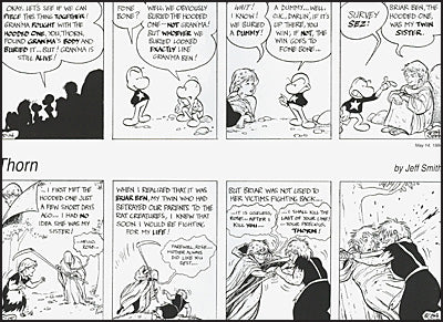 THORN The Complete Proto-Bone Strips 1982-1986 and Other Early Drawings