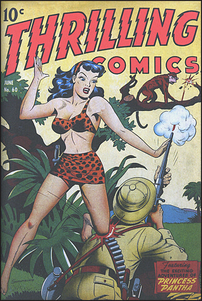 THRILLING COMICS Featuring Princess Pantha Volume 1 Hardcover