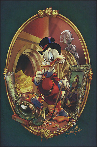 UNCLE SCROOGE AND THE INFINITY DIME Gallery Edition
