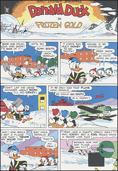 WALT DISNEY'S DONALD DUCK Frozen Gold (Book 2)