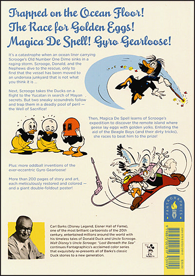 WALT DISNEY'S UNCLE SCROOGE Lost Beneath the Sea (Book 30)
