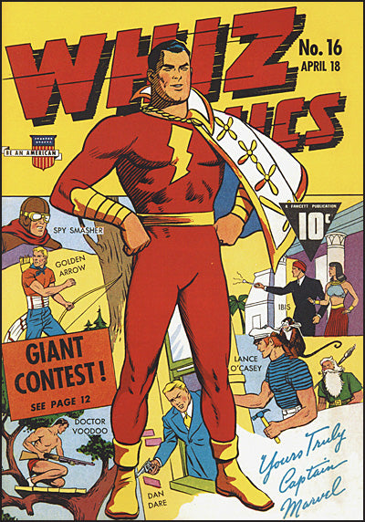WHIZ COMICS #16 Facsimile Edition