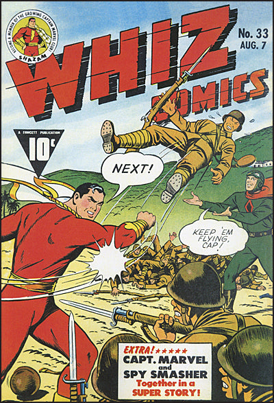 WHIZ COMICS #33 Facsimile Edition