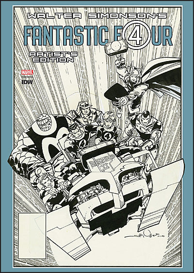WALTER SIMONSON FANTASTIC FOUR Artist's Edition