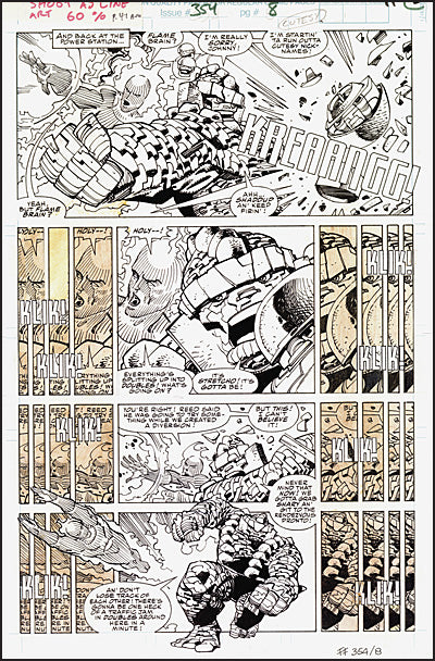 WALTER SIMONSON FANTASTIC FOUR Artist's Edition