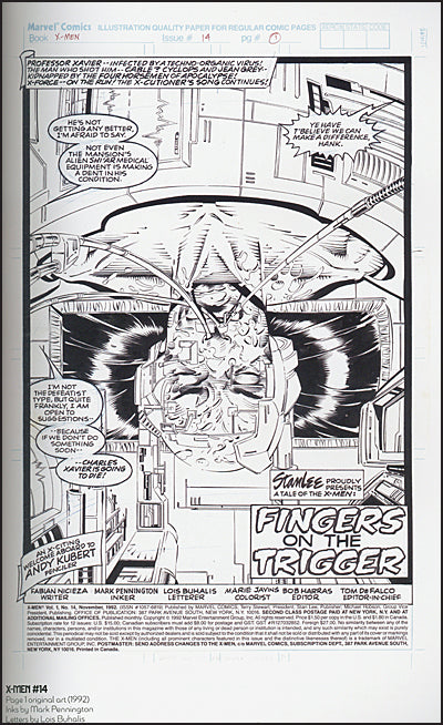 THE X-MEN ART OF Andy Kubert