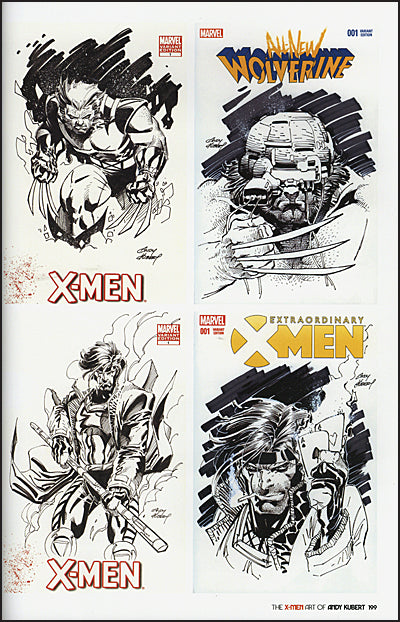 THE X-MEN ART OF Andy Kubert