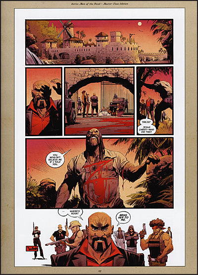 ZORRO MAN OF THE DEAD Master Class Edition Volume 1