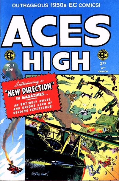 EC ACES HIGH SET OF FIVE GEMSTONE REPRINTS