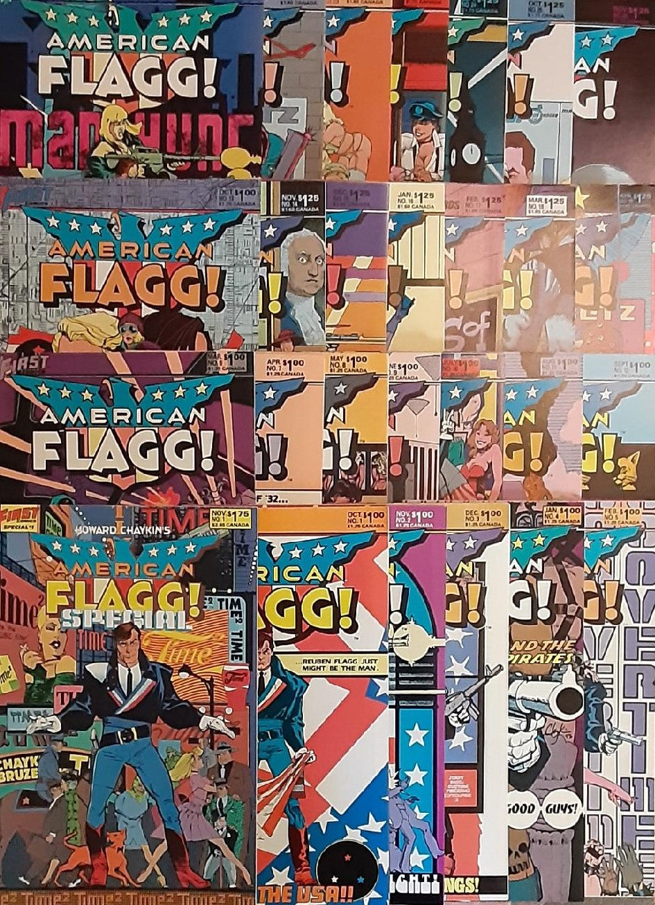AMERICAN FLAGG #1 TO #26 PLUS SPECIAL#1