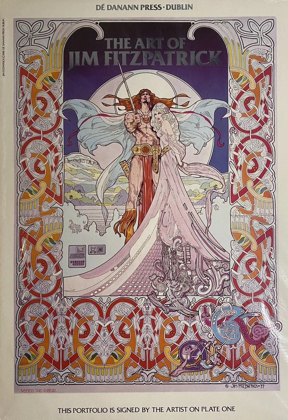 THE ART OF JIM FITZPATRICK PORTFOLIO Signed