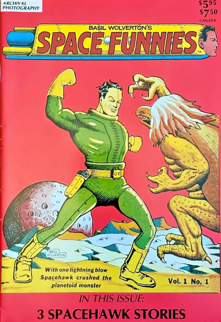 BASIL WOLVERTON'S SPACE FUNNIES