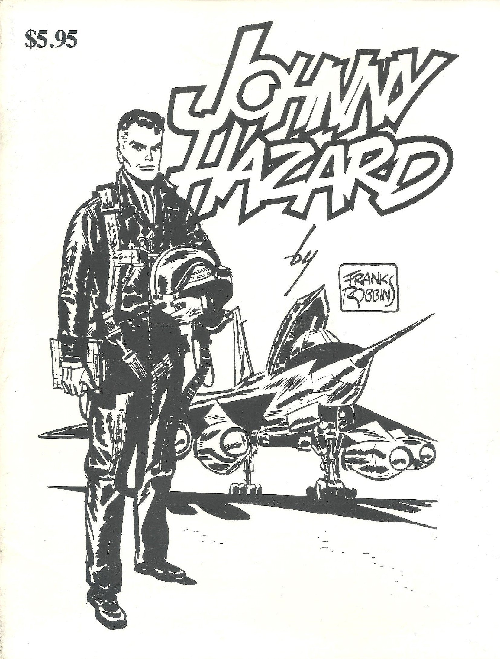 COMIC ART SHOWCASE #7 FEATURING JOHNNY HAZARD