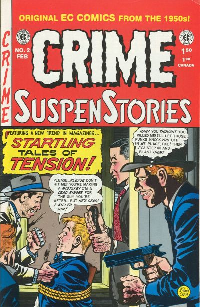 CRIME SUSPENSTORIES AND SHOCK SUSPENSTORIES Cochran-Gemstone Reprints Set of 8 Issues