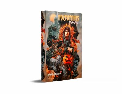 DAN BRERETON'S NOCTURNALS DARKLY SIGNED WITH ORIGINAL DRAWING