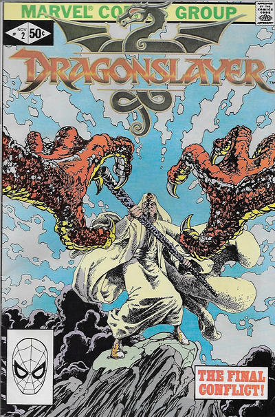 DRAGONSLAYER SET OF TWO MARVEL COMICS