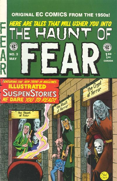 HAUNT OF FEAR Cochran-Gladstone-East Coast Comix Reprints Set of 7 Issues