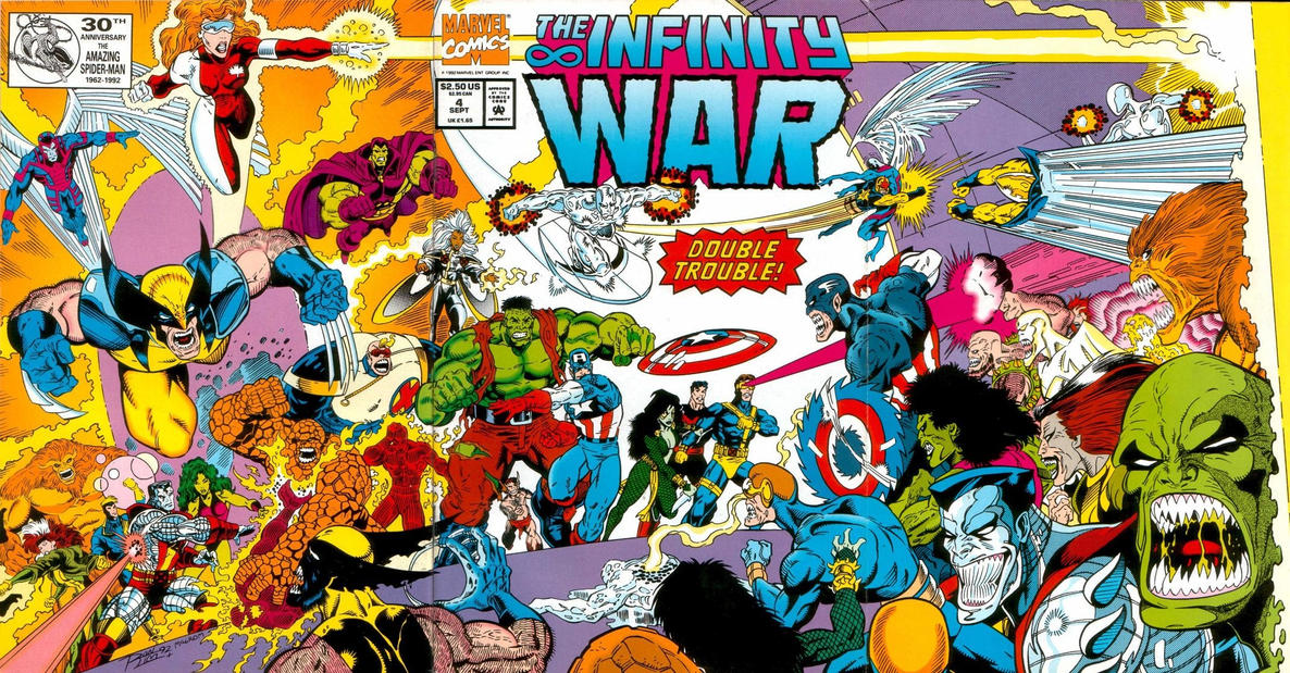INFINITY WAR SET OF SIX MARVEL COMICS