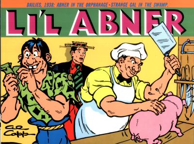 LI'L ABNER Dailies 6 Volumes Set 1, 2 & 4-7