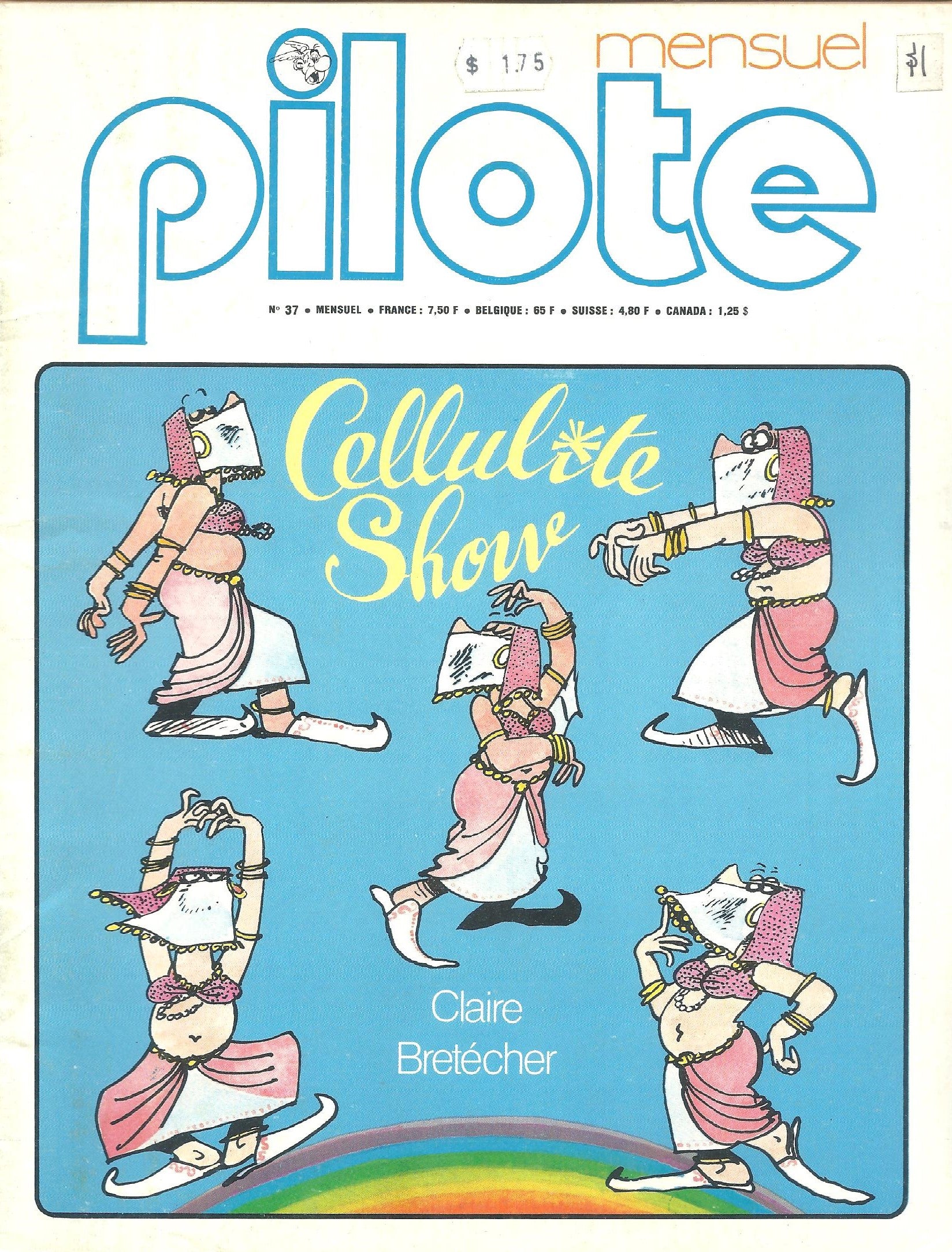 MENSUEL PILOTE Set of four French Pilote Magazines