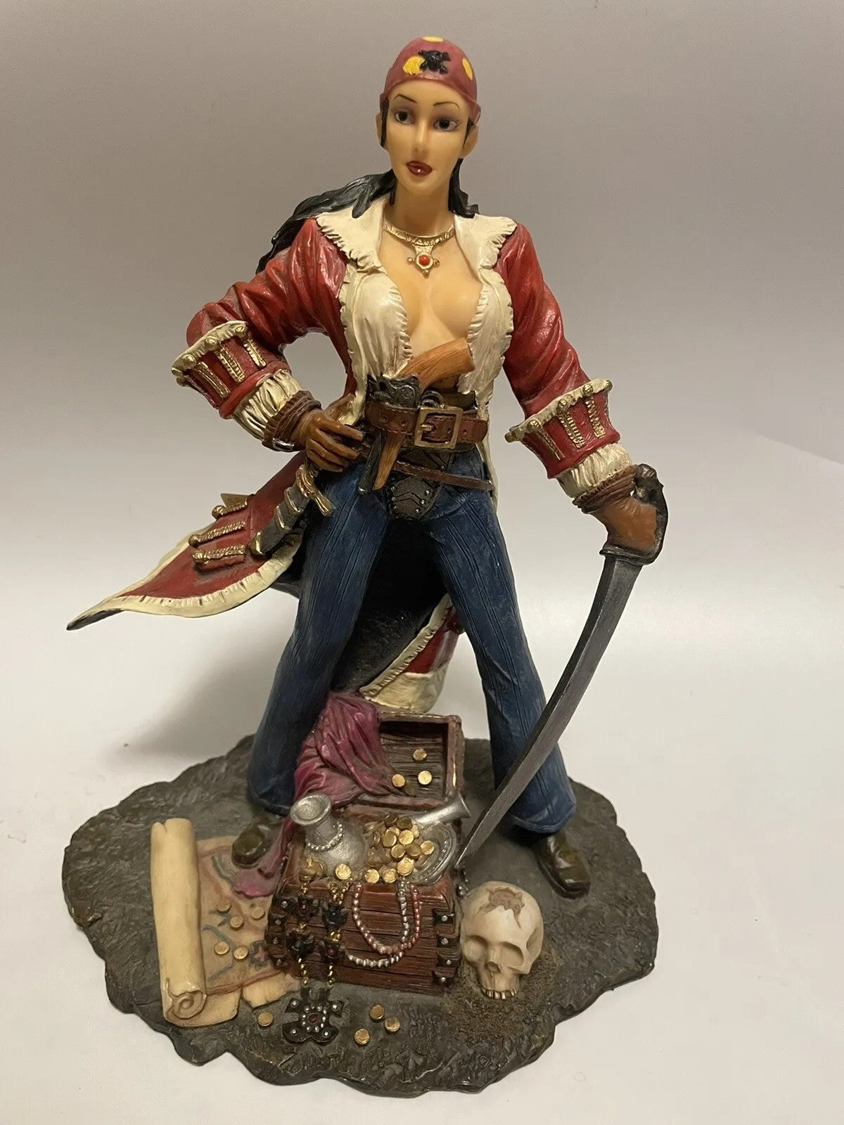 MYTHS & LEGENDS PIRATE GIRL Figurine