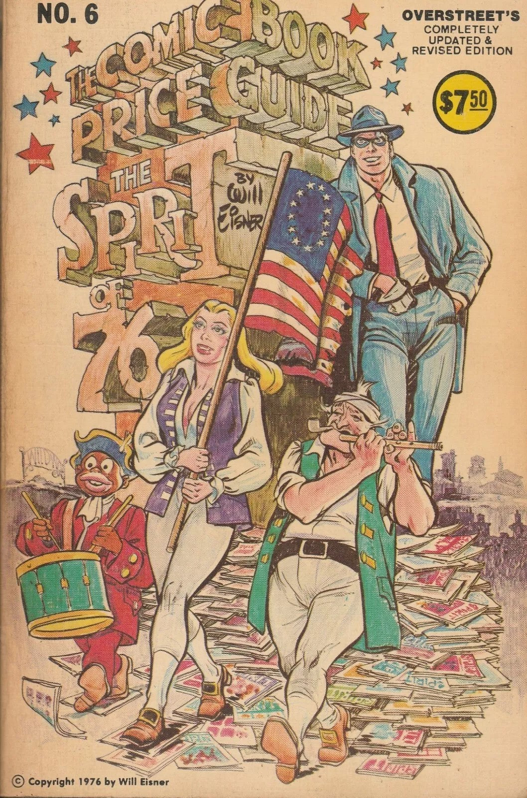 OVERSTREET COMIC BOOK PRICE GUIDE 1976 SC